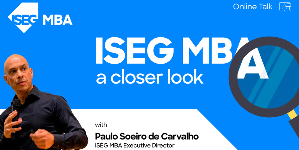 Iseg Mba Closer Look Paulo Soeiro Carvalho